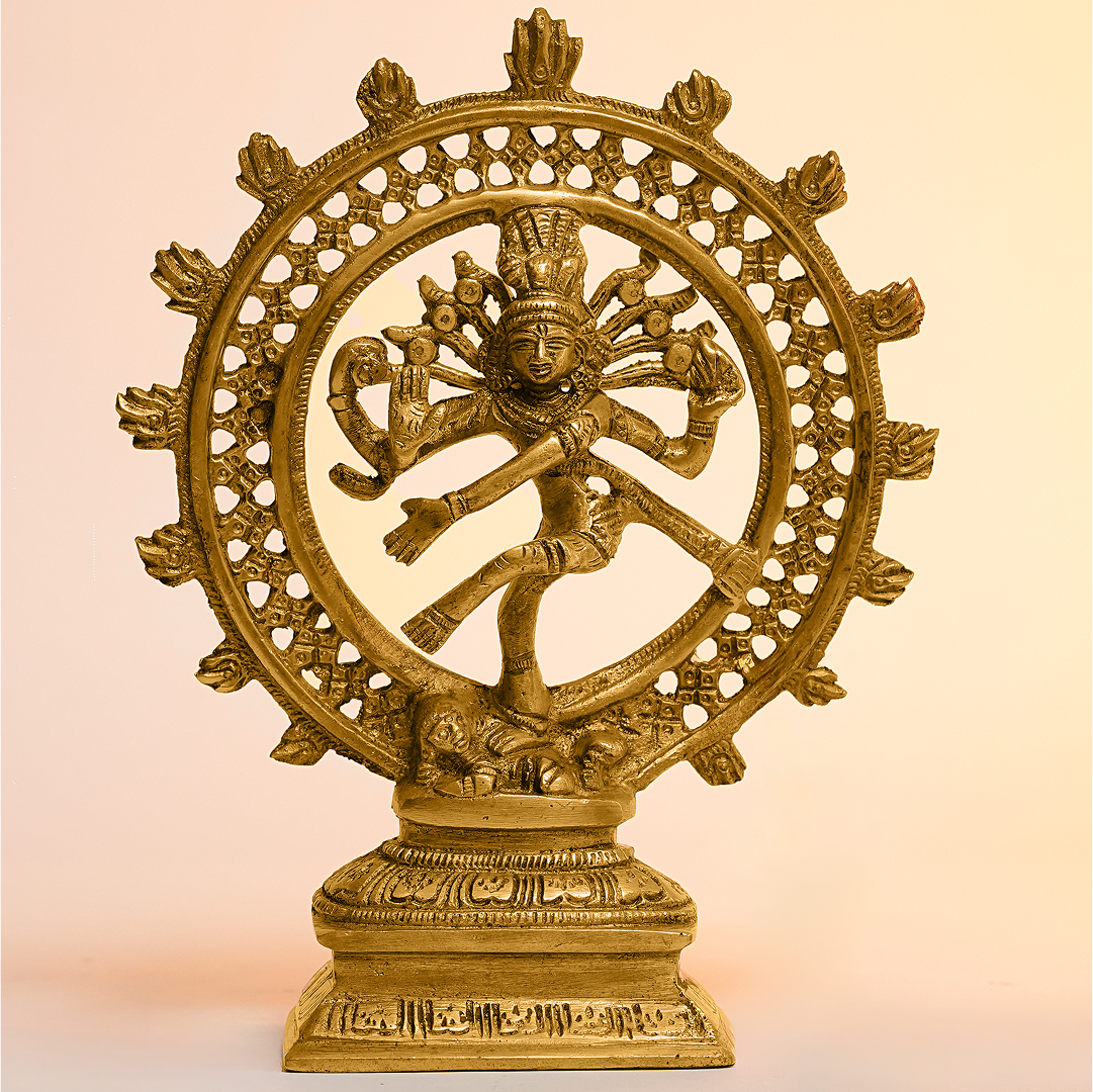 Handcrafted Brass Nataraja – The Cosmic Dancer