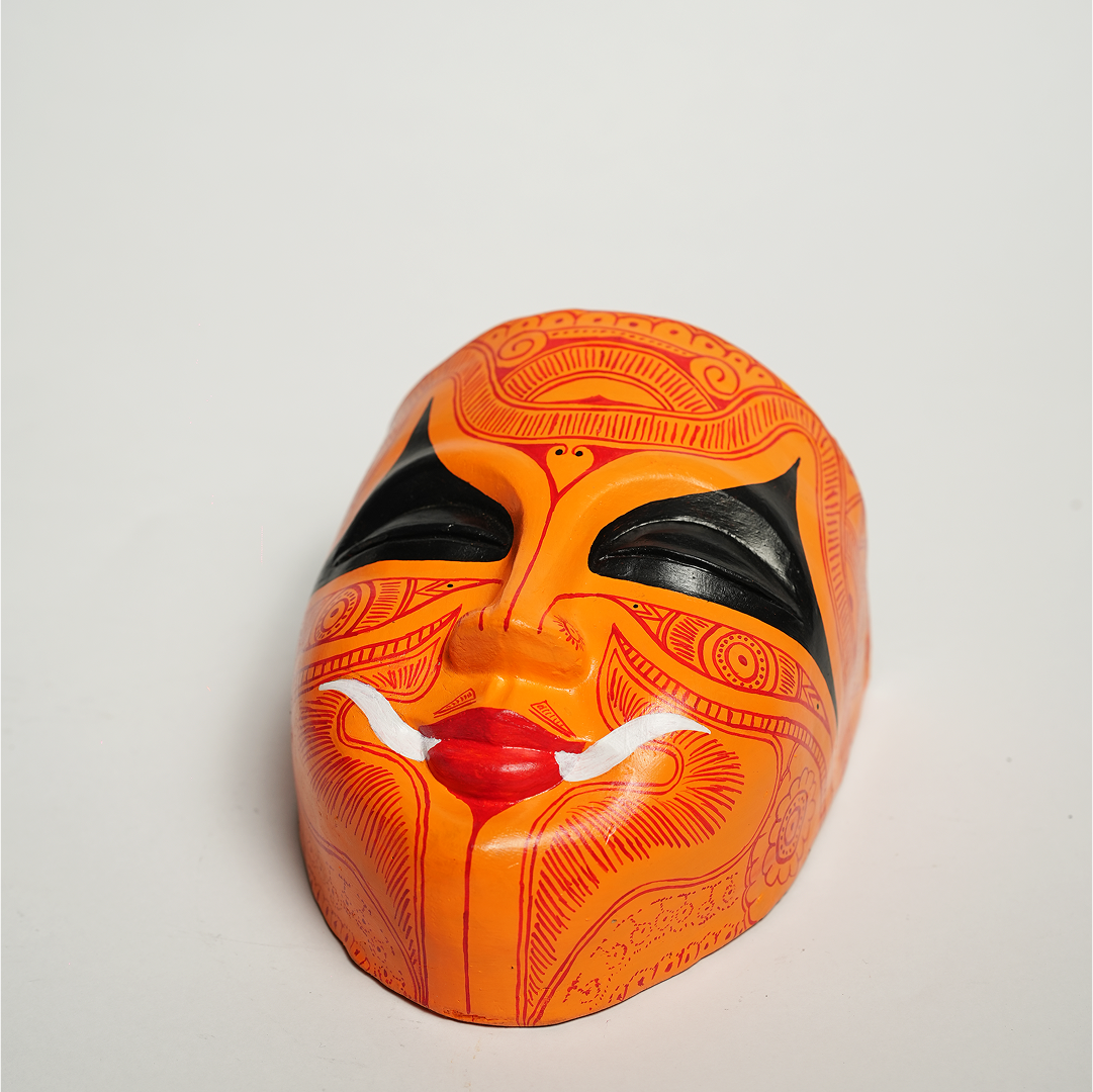 Theyyam Mask Planter – A Living Piece of Kerala’s Heritage