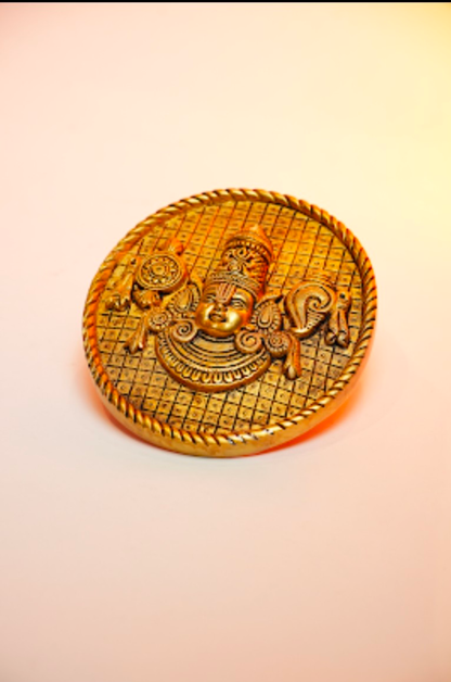 BRASS VENKATESHWARA WALL HANGING