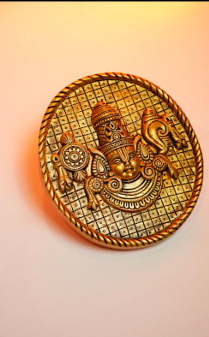 BRASS VENKATESHWARA WALL HANGING