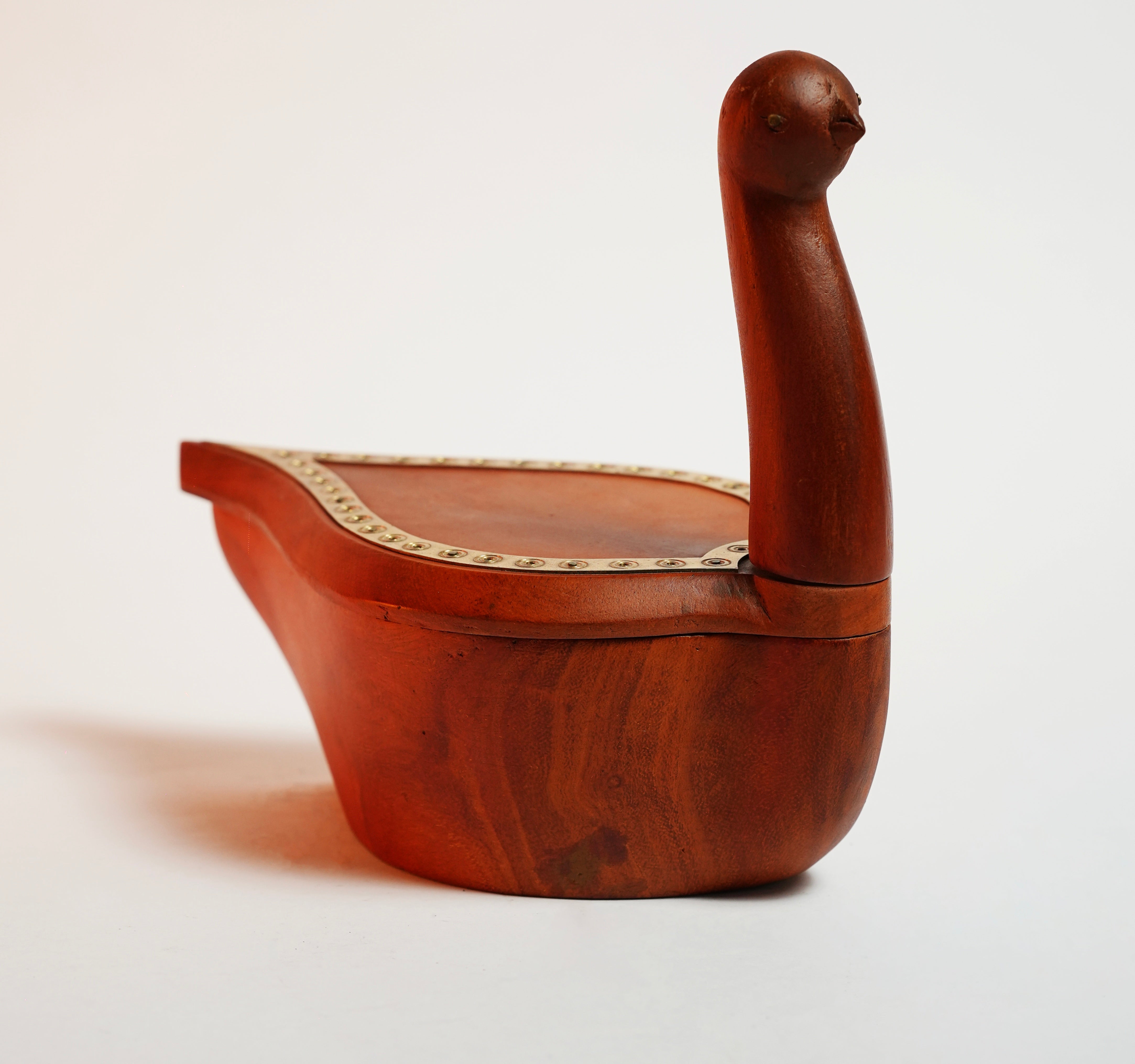SWAN KUMKUM BOX