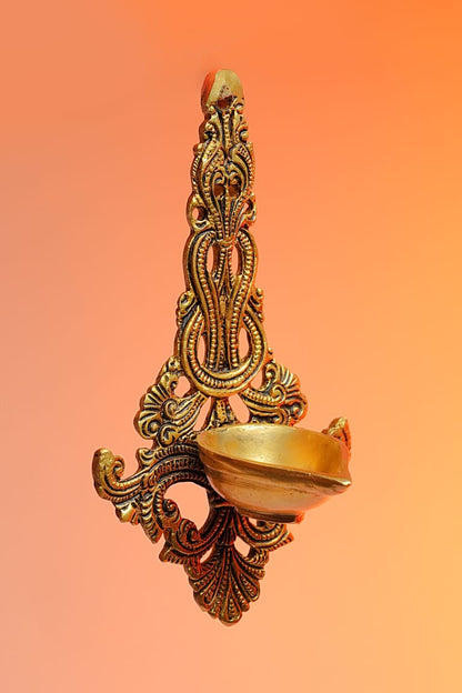 BRASS WALL HANGING DIYA