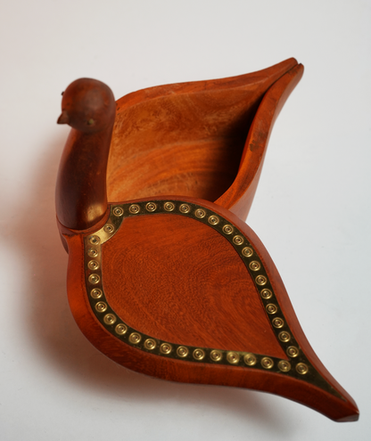 SWAN KUMKUM BOX