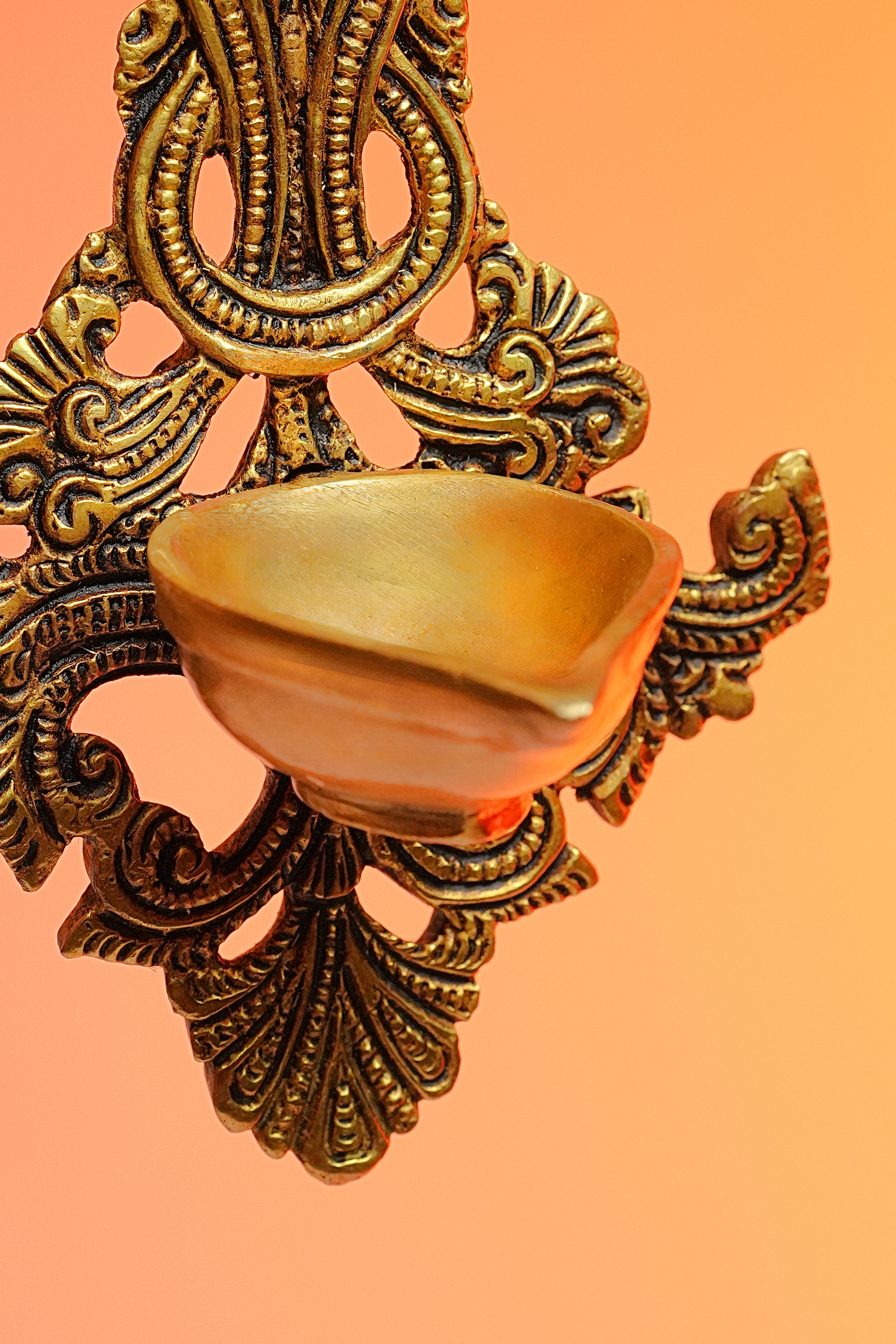 BRASS WALL HANGING DIYA